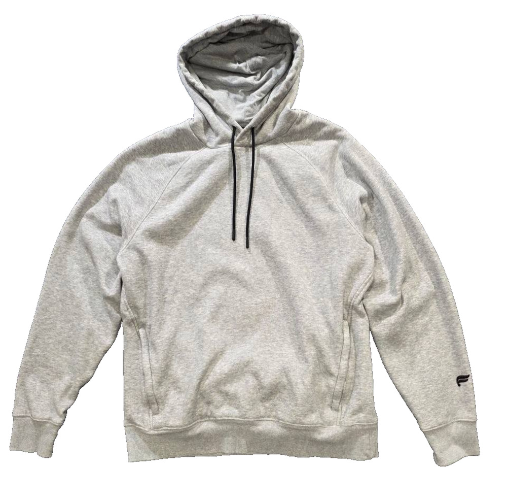 Fabletics Hoodie Gray Fleece Pullover Sweatshirt hoodie Y2K Pockets M A010470
